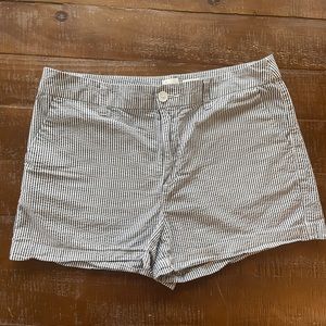Size 12 A New Day Striped Shorts